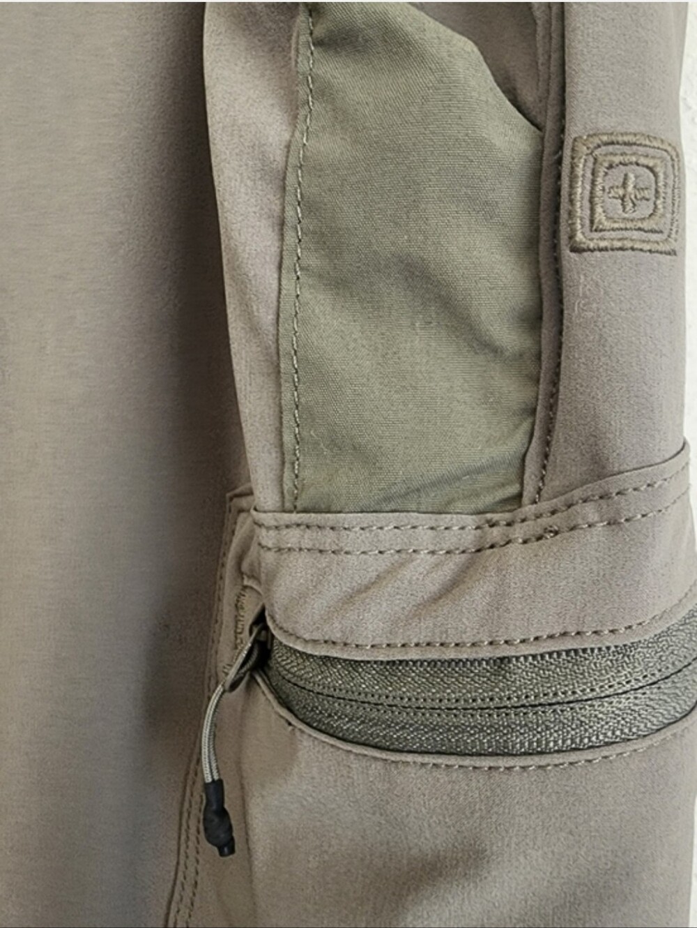 5.11 Tactical Trail Cargo Pants Mens 34x34 Slim Fit Green Hiking Outdoor Gear - Picture 6 of 14